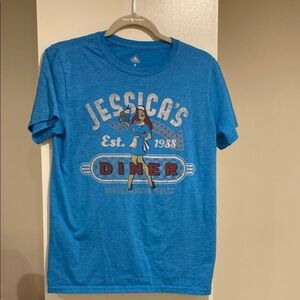 Disney Jessica’s Diner”Blue Graphic T-Shirt
Men’s M